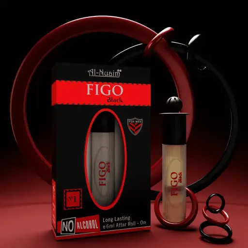 AL-NUAIM ROLL ON FIGO Black  PERFUME (Attar)