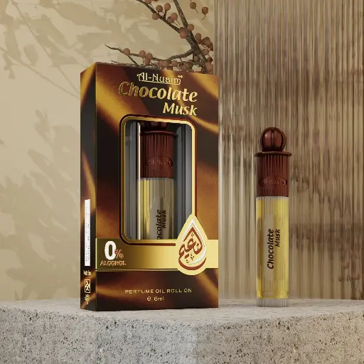 AL-NUAIM ROLL ON CHOCOLATE MUSK PERFUME (Attar)