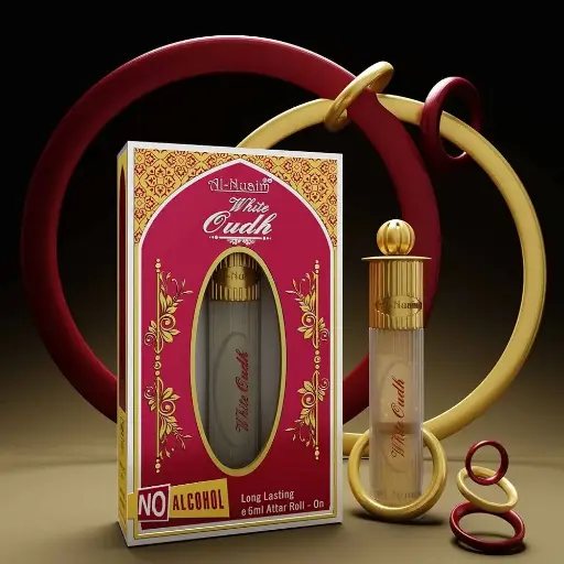 AL-NUAIM ROLL ON WHITE OUDH PERFUME (Attar)